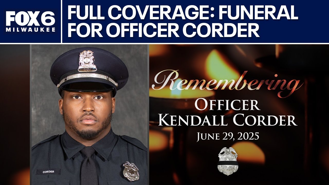 Full coverage: Milwaukee Police Officer Kendall Corder funeral services | FOX6 News Milwaukee