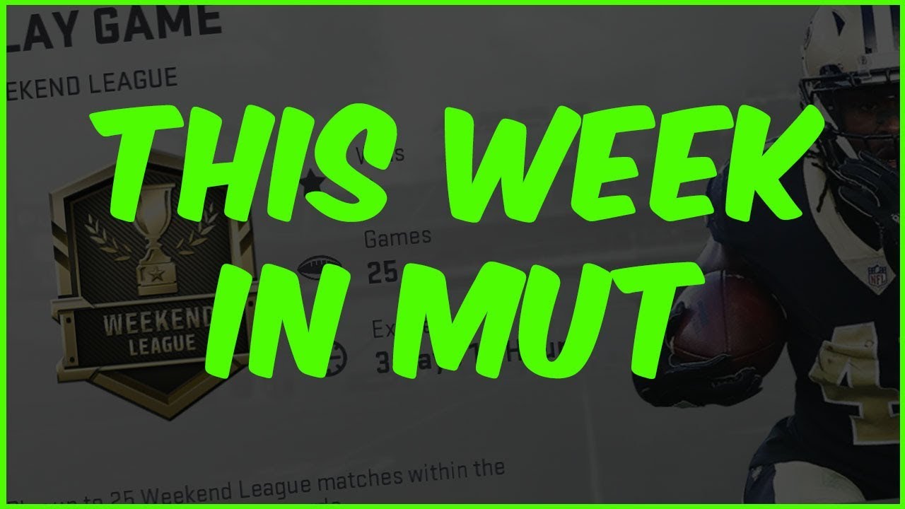 MUT Recap | I Guess We&rsquo;re Moving On To Madden 20