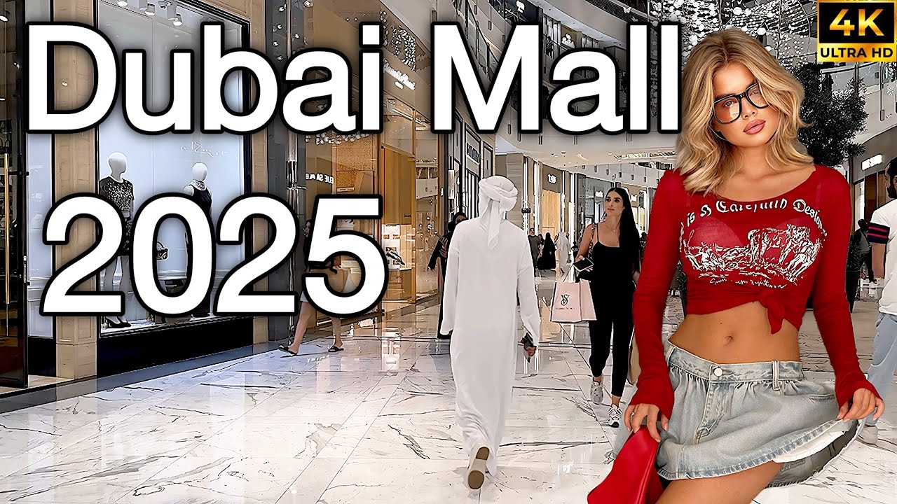 Dubai Mall 🇦🇪 World’s Largest Luxury Shopping Destination! [ 4K ] Walking Tour