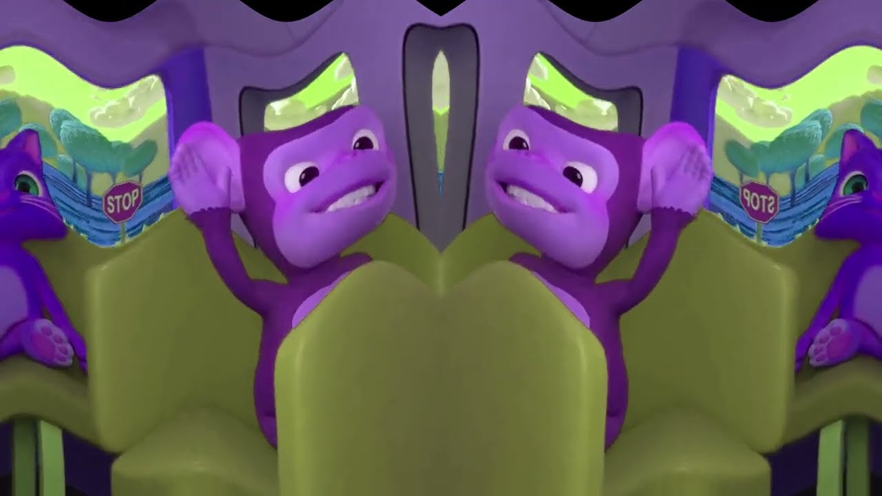 Animal Dancing while beep beep dual mirror Effect Inspired Sparta Gamavision FX