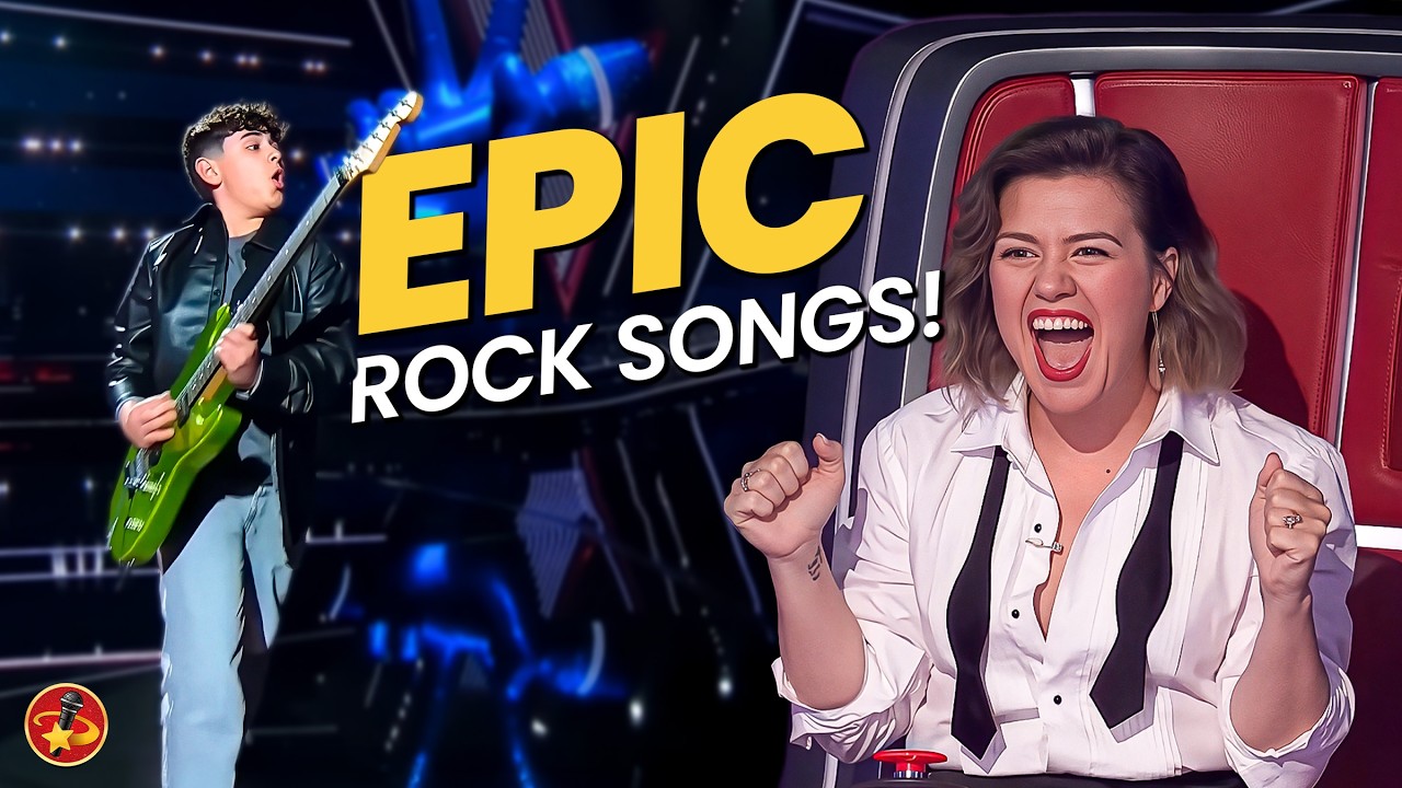 SPECTACULAR Rock Blind Auditions that SHOOK The Voice 2026!