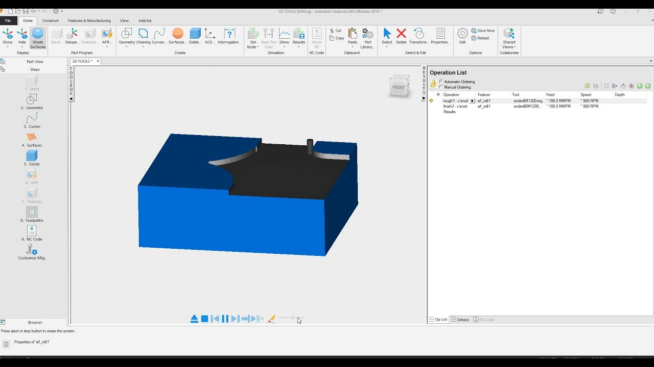 Milling Feature Cam