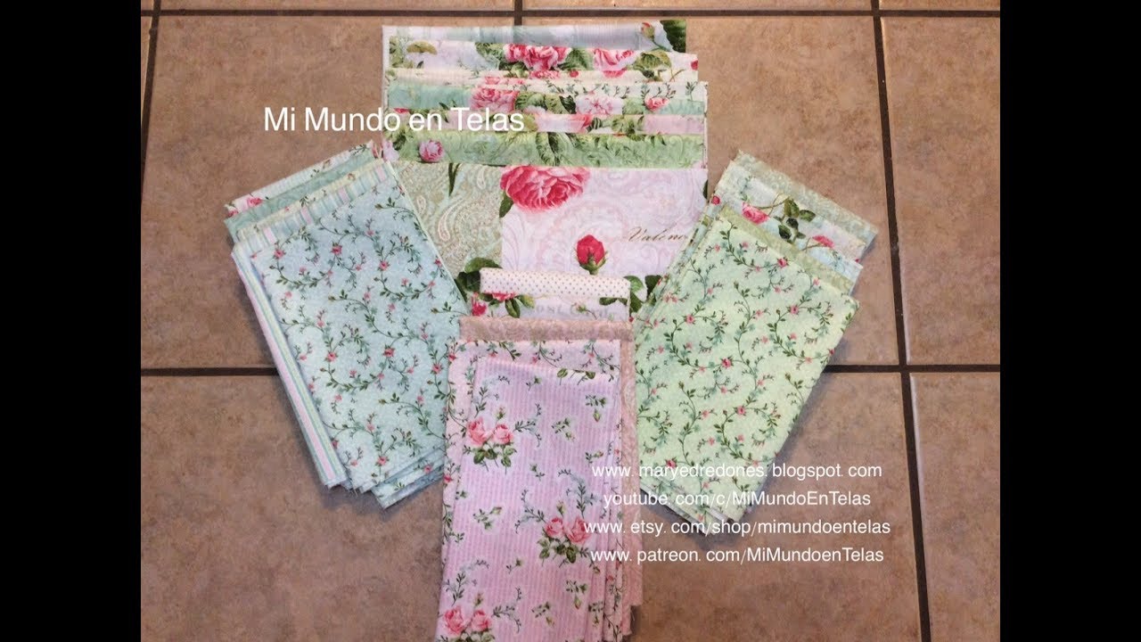 El Jardín de Daniela - Preparación de Las Telas - Almidonando - Primera Parte