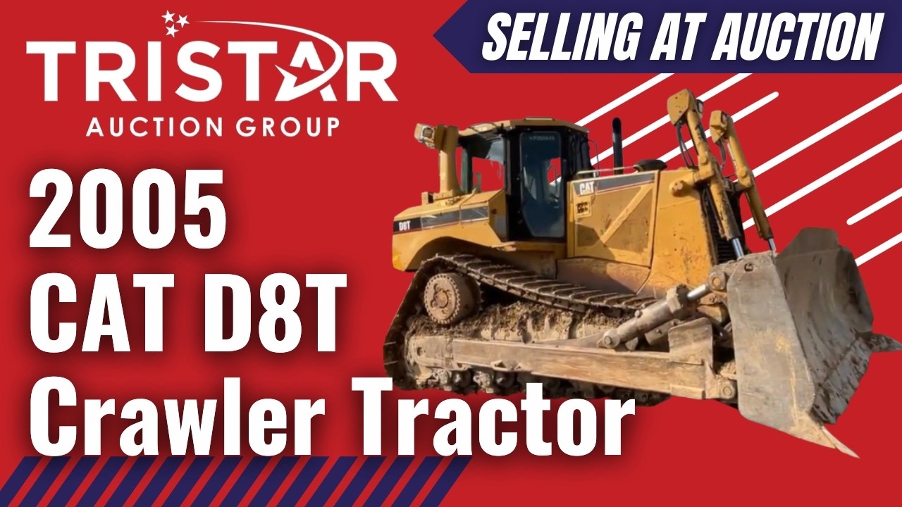 2005 CAT D8T Crawler Tractor (9661) - Selling at auction