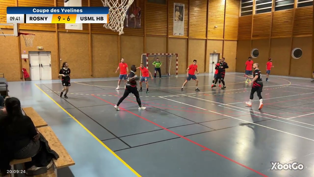 Coupe des Yvelines Senior 16e Finale. HBC ROSNY - US MAISONS LAFFITTE HB