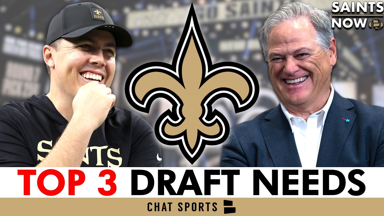 Top 3 NEEDS For The Saints In The 2026 NFL Draft REVEALED By ESPN