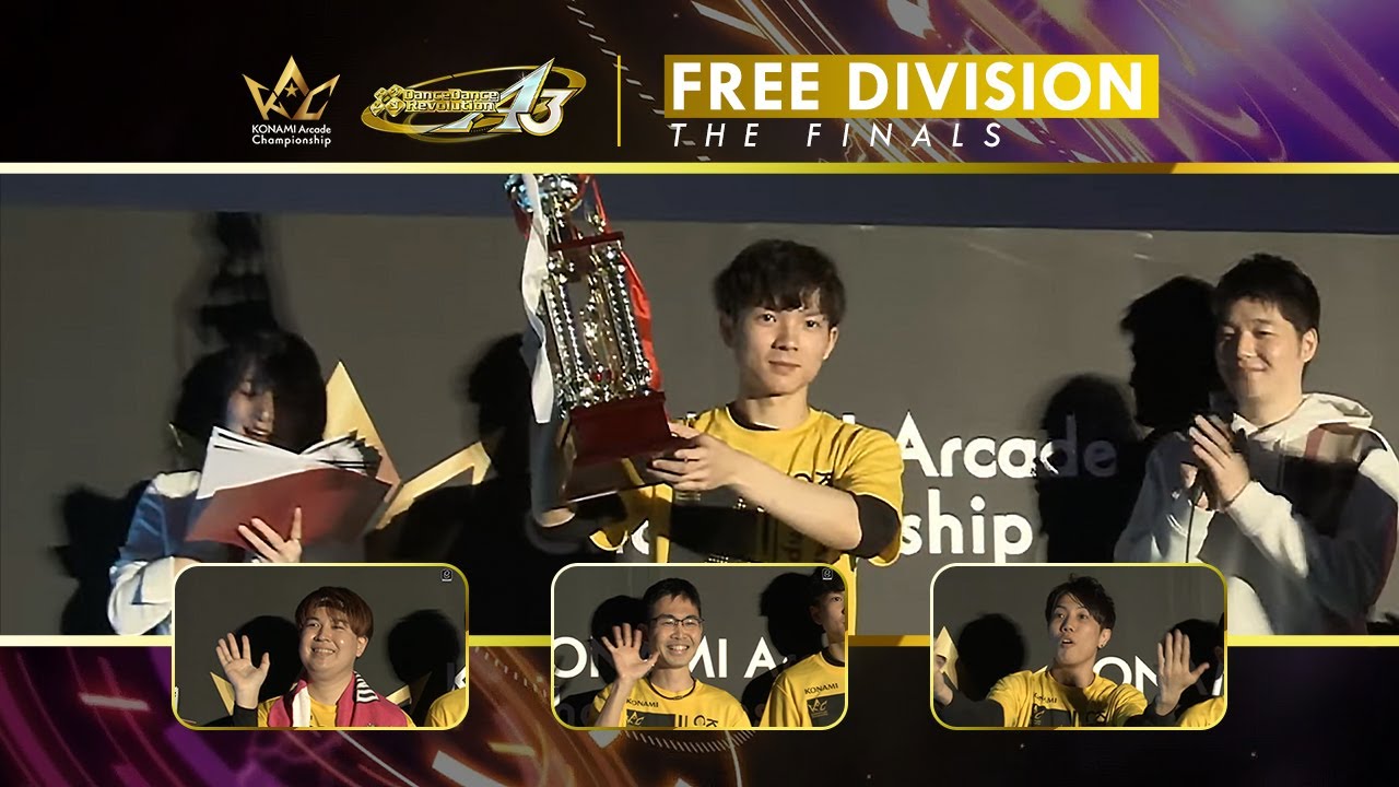 KAC 2023 (The 11th) - DDR A3 GRAND FINALS - FREE DIVISION (HIBIKI, NAKASON, O4MA., NAYU)