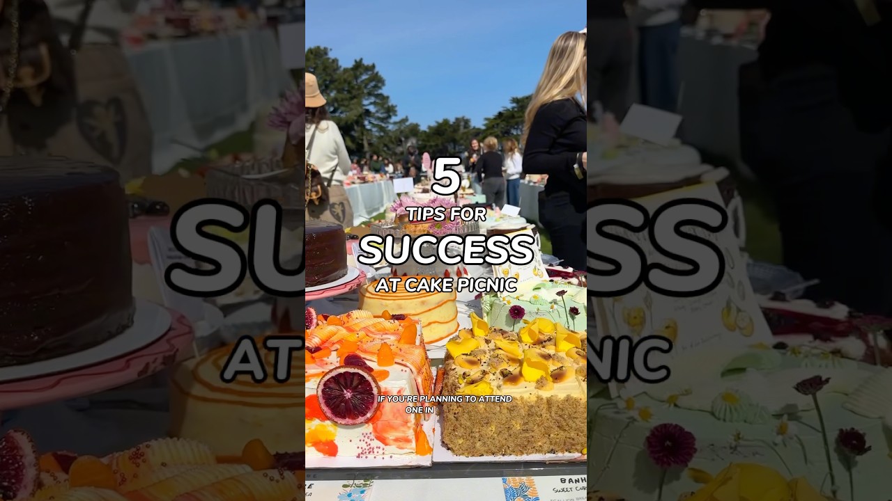 My Top 5 Tips for Cake Picnic 🍰✨ in San Francisco #cake #sf #foodie