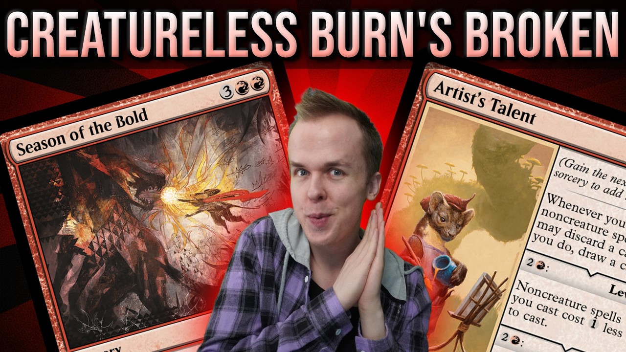 🔥CREATURELESS BURN IS BROKEN || BLB Standard || MTG Arena