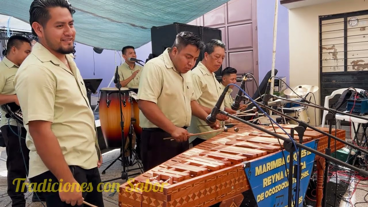 Marimba Reyna coiteca cumbias para bailar Chiapas México 