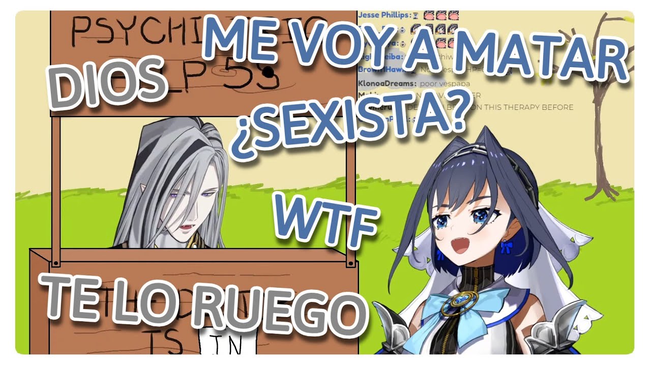 Kronii va a la terapia de Vesper y terminan muertos de la risa y traumatizados [HoloEN][Sub Español]