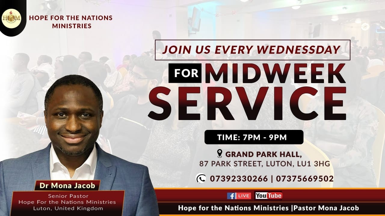 Wednesday Service| Dr. Mona Jacob | Hope for the Nations Ministries | 18.02.26