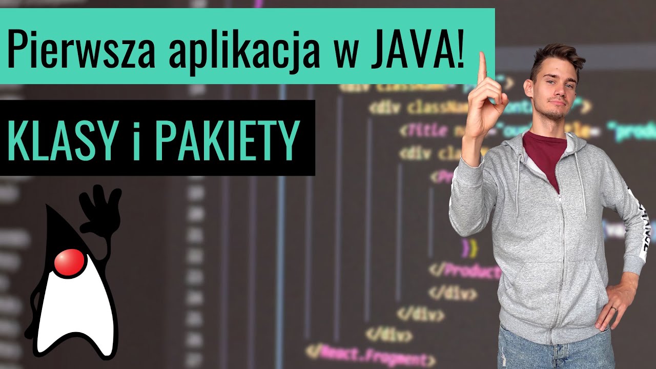 Pierwsza aplikacja w Java. Metoda main / klasy / pakiety