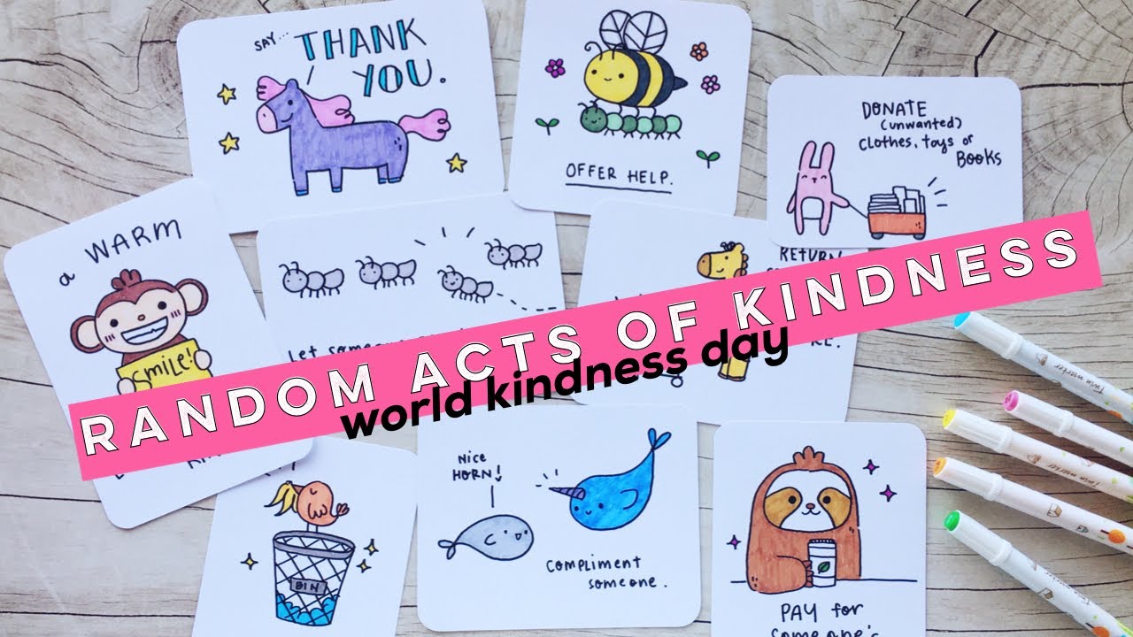 Simple Random Acts of Kindness Cards | Doodles by Sarah