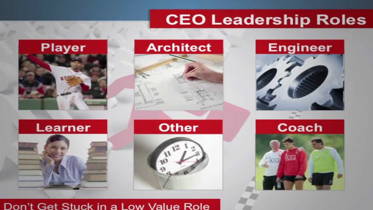 5 Roles of a CEO - Jim Schleckser