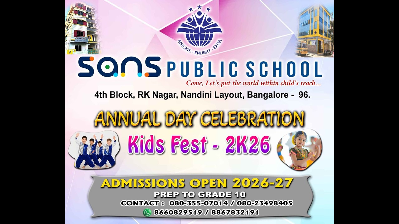 Glimpse of KIDS FEST 2K26 - Annual Day Celebration
