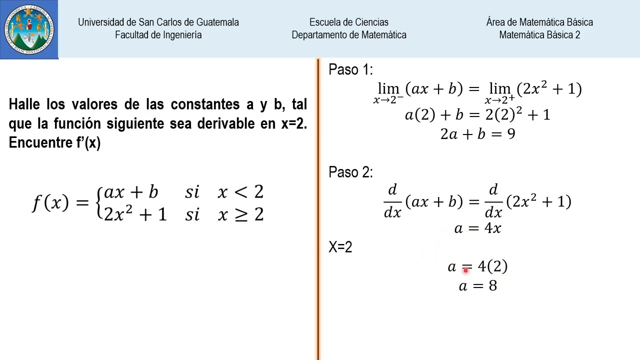 DERIVABILIDAD DE FUNCIONES DEFINIDAS POR PARTES - Video Tema Clave Examen MB2 - 023 (4)