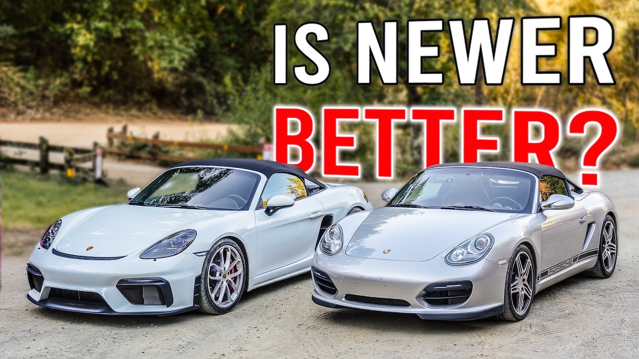Porsche 718 Spyder vs 987.2 Boxster Spyder | Is Newer Always Better?