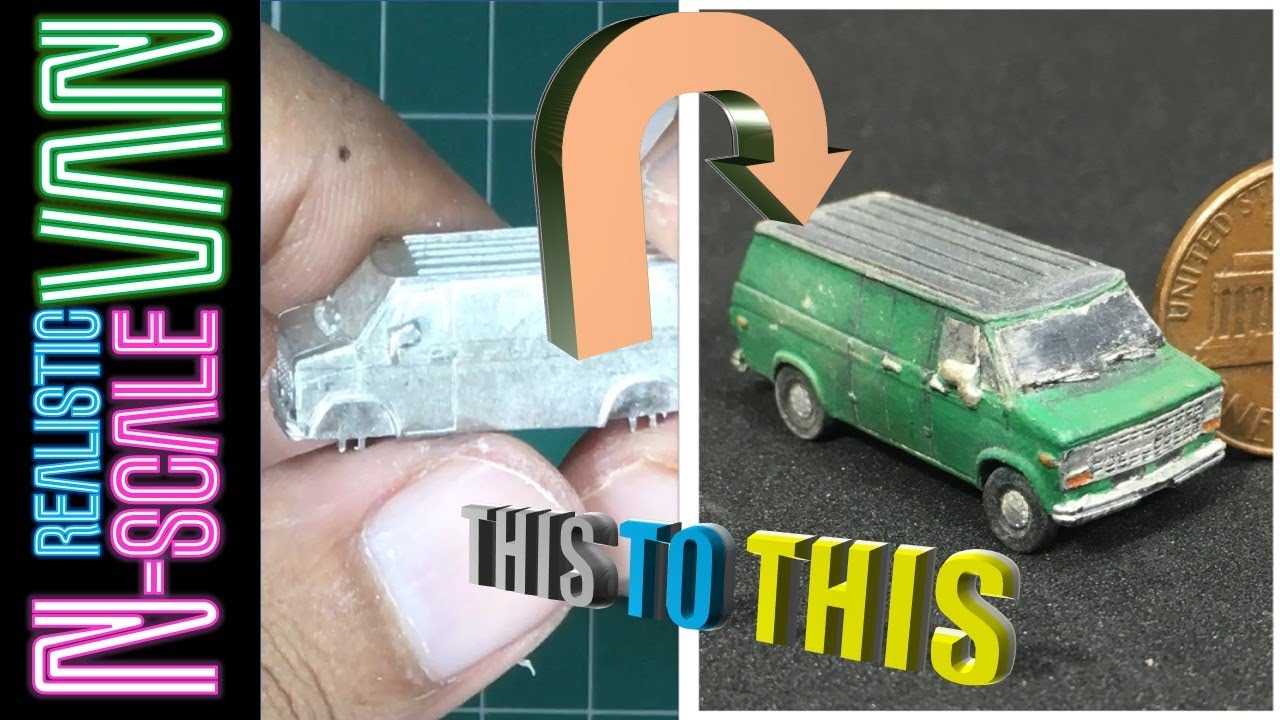 Beginner Guide for White Metal Kit: GHQ Chevy Van in N Scale
