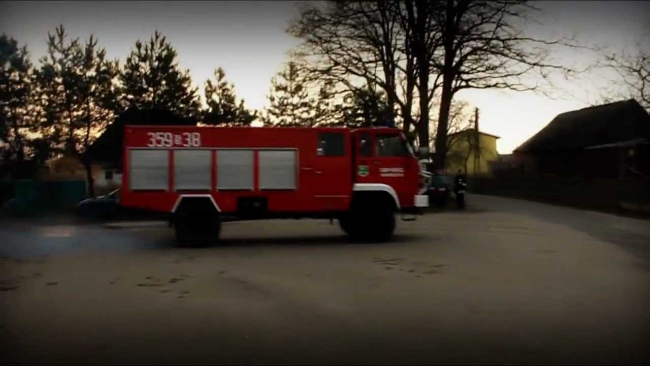 Pożar poddasza i opon - ćwiczenia OSP Rzerzęczyce i Skrzydlów!