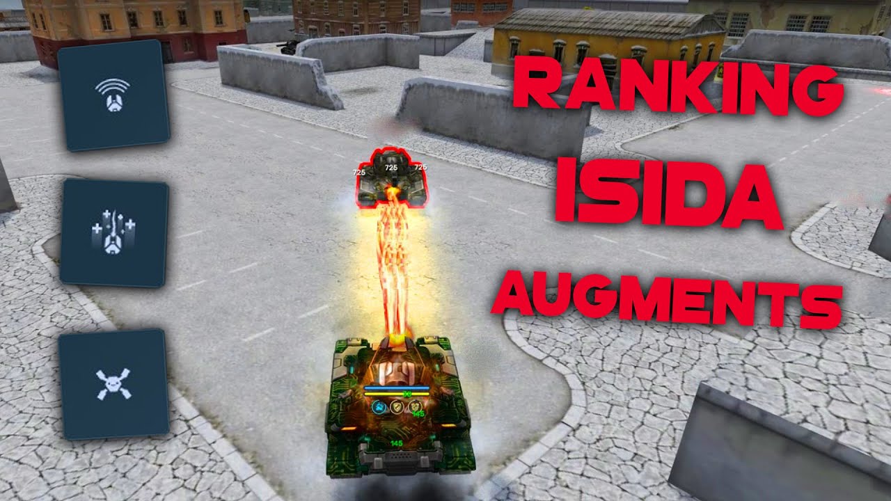 Ranking Every Isida Augment in Tanki Online