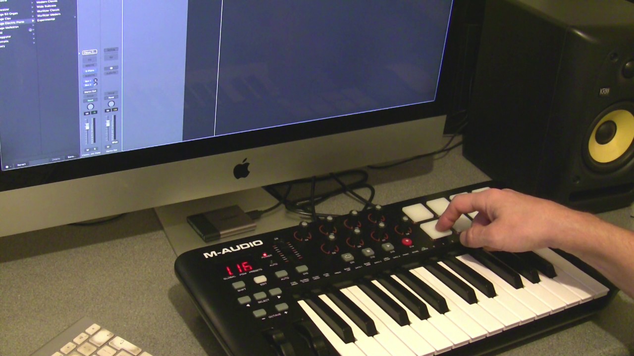 M-Audio Oxygen 25 review (with Logic Pro X)
