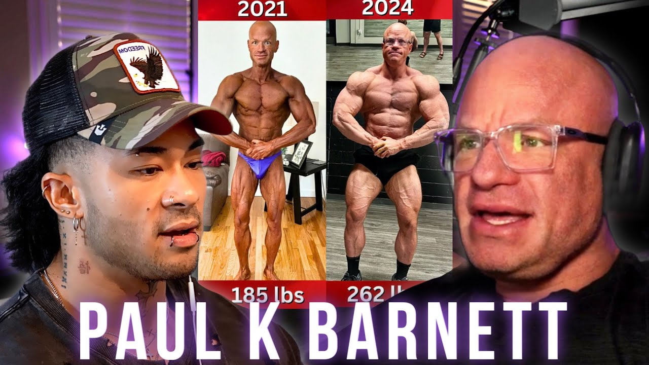 Paul Barnett IFBB Pro: 80lb of Muscle in 3 Years at Age 50