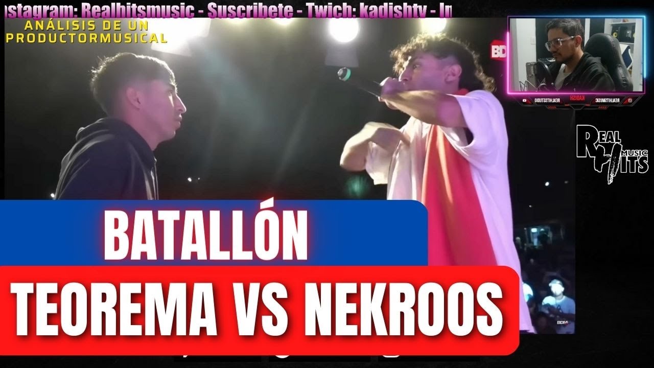 TEOREMA VS NEKROOS | LA BATALLA QUE NO TE PUEDES PERDER | REACCIÓN PRODUCTOR MUSICAL