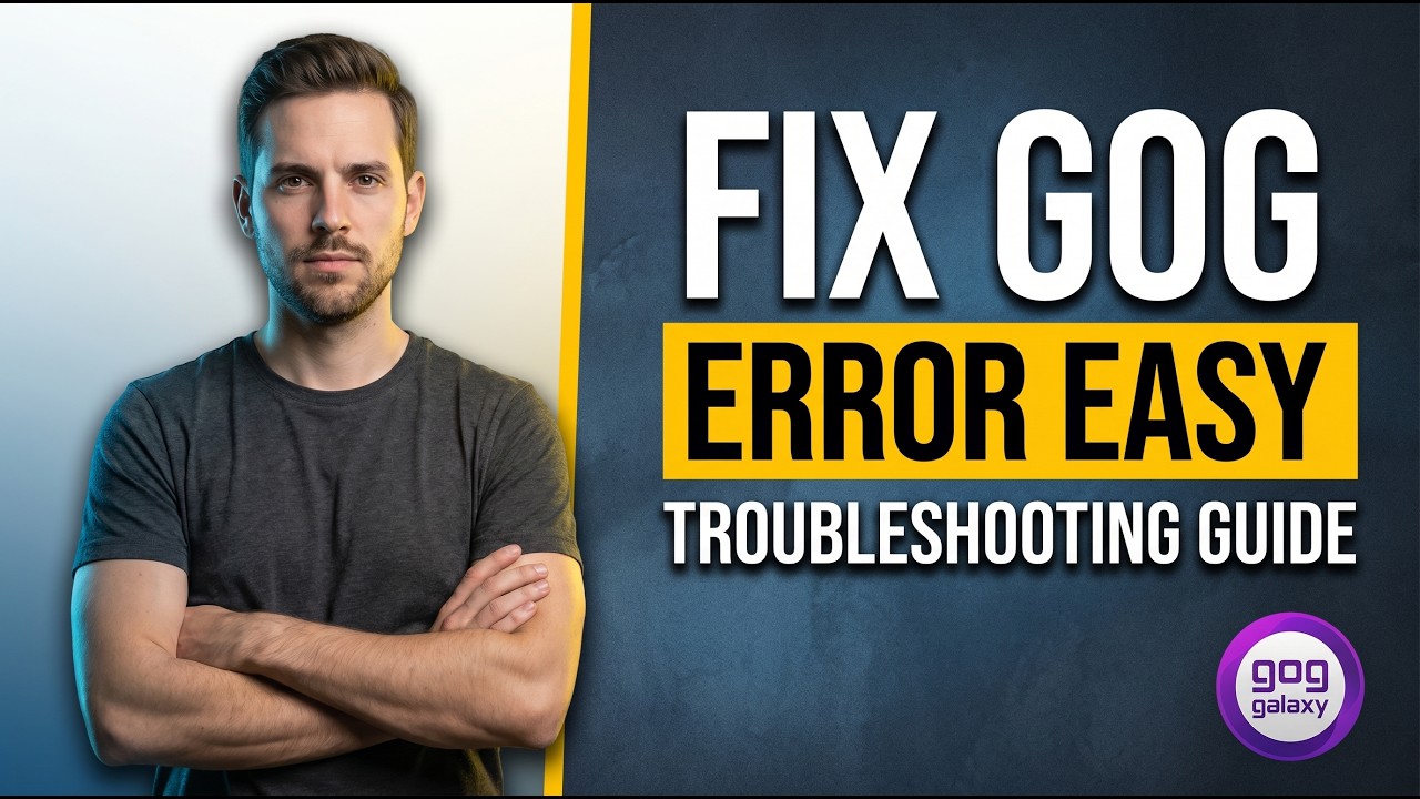 How To Fix GOG Error (Easy Troubleshooting Guide)