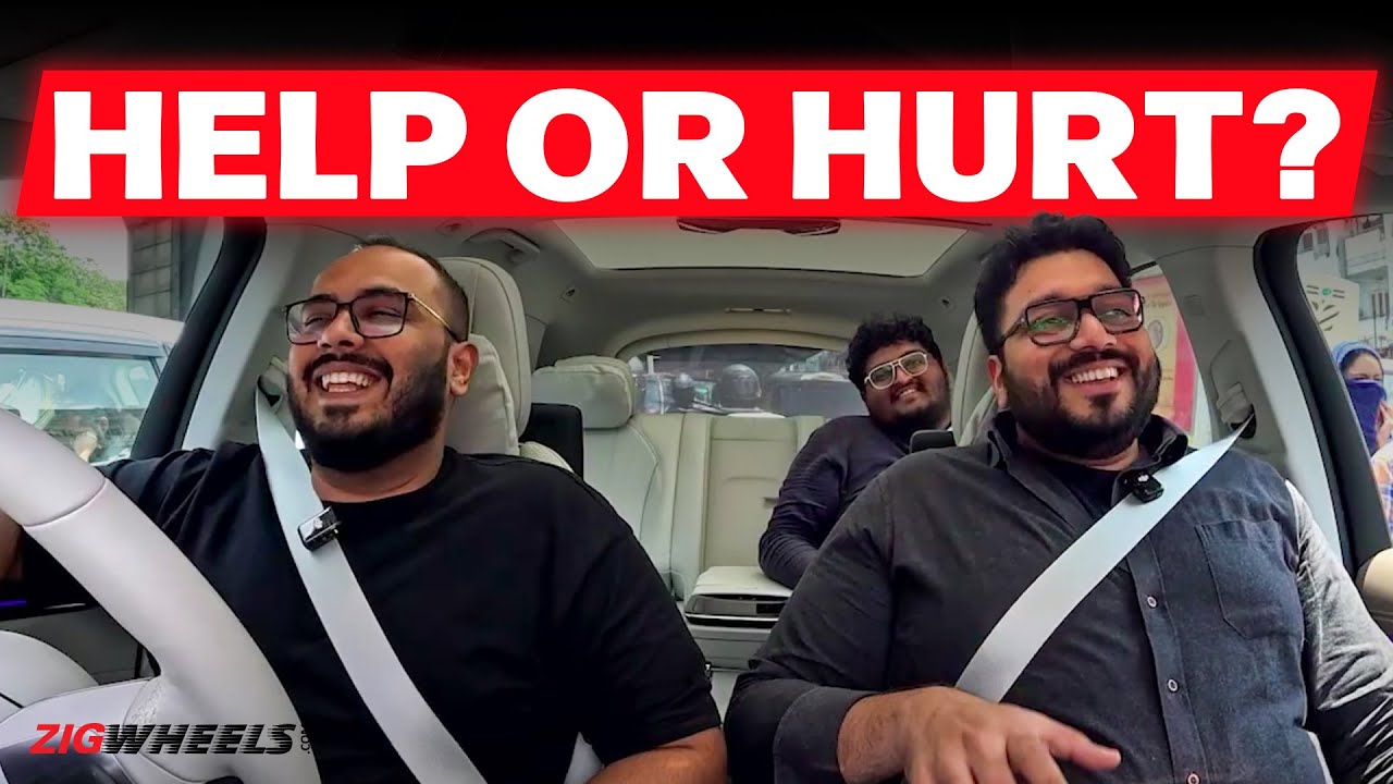 Does ADAS ACTUALLY Work In India? Ft. Mercedes-Benz EQS SUV | Benefits And Challenges Explained