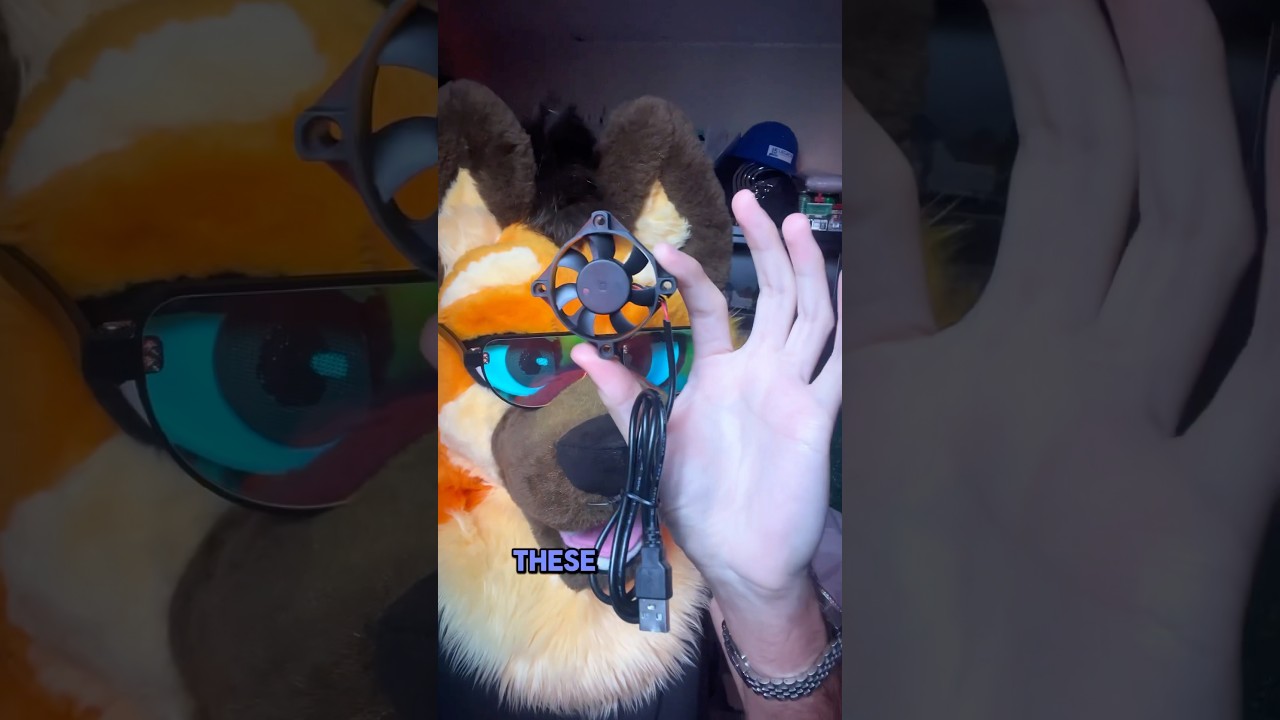 How I Keep My Fursuit Head Cool