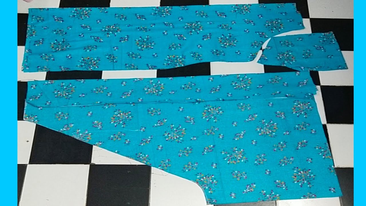 4 metre kapde mein full suit cutting/ 52