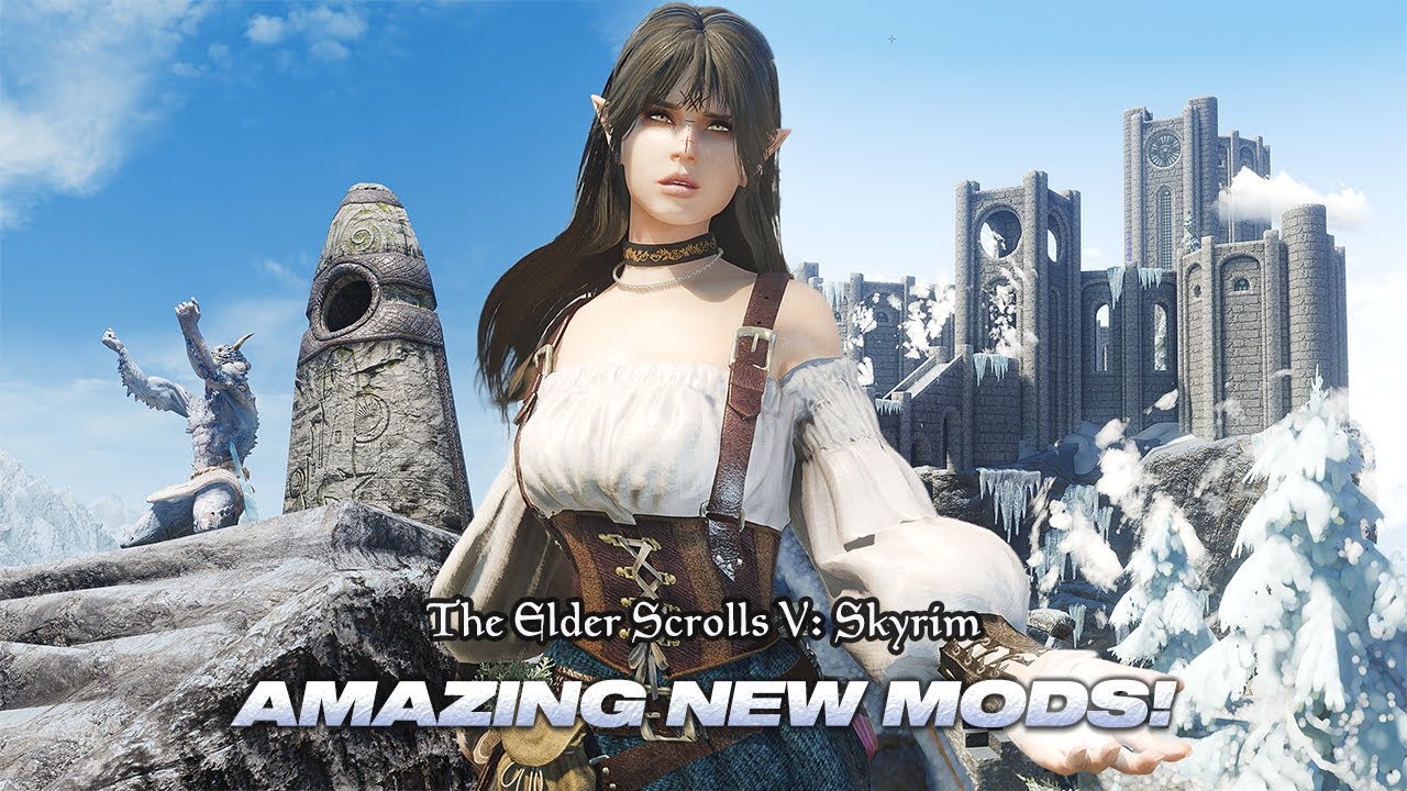 12 Coolest NEW Skyrim Mods to Reinstall the Game for! (August 2025)