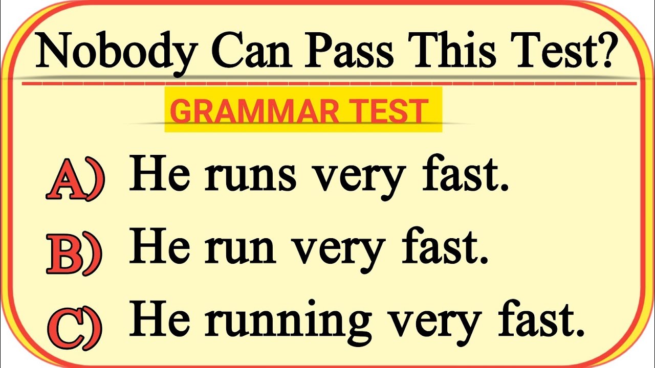 Can You Survive This Impossible English Grammar Quiz MCQs? 😳 Only Top Students Pass!#englishgrammar 
