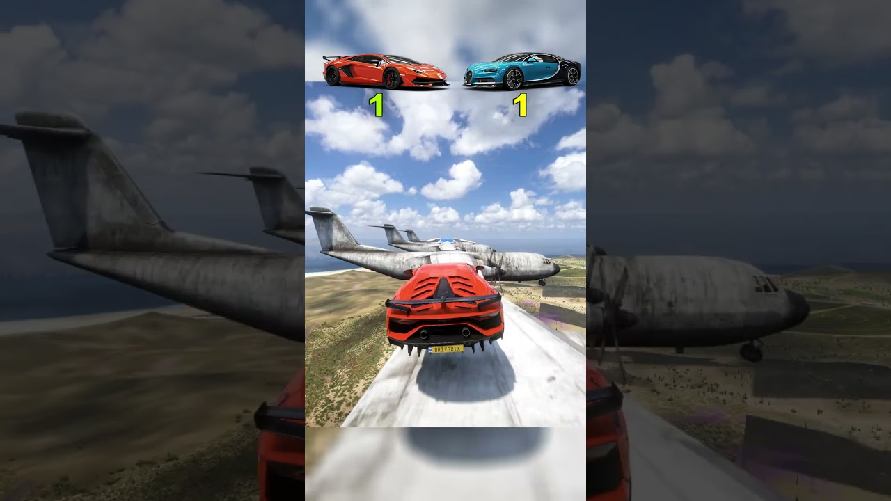 Lamborghini Aventador SVJ VS Bugatti Chiron