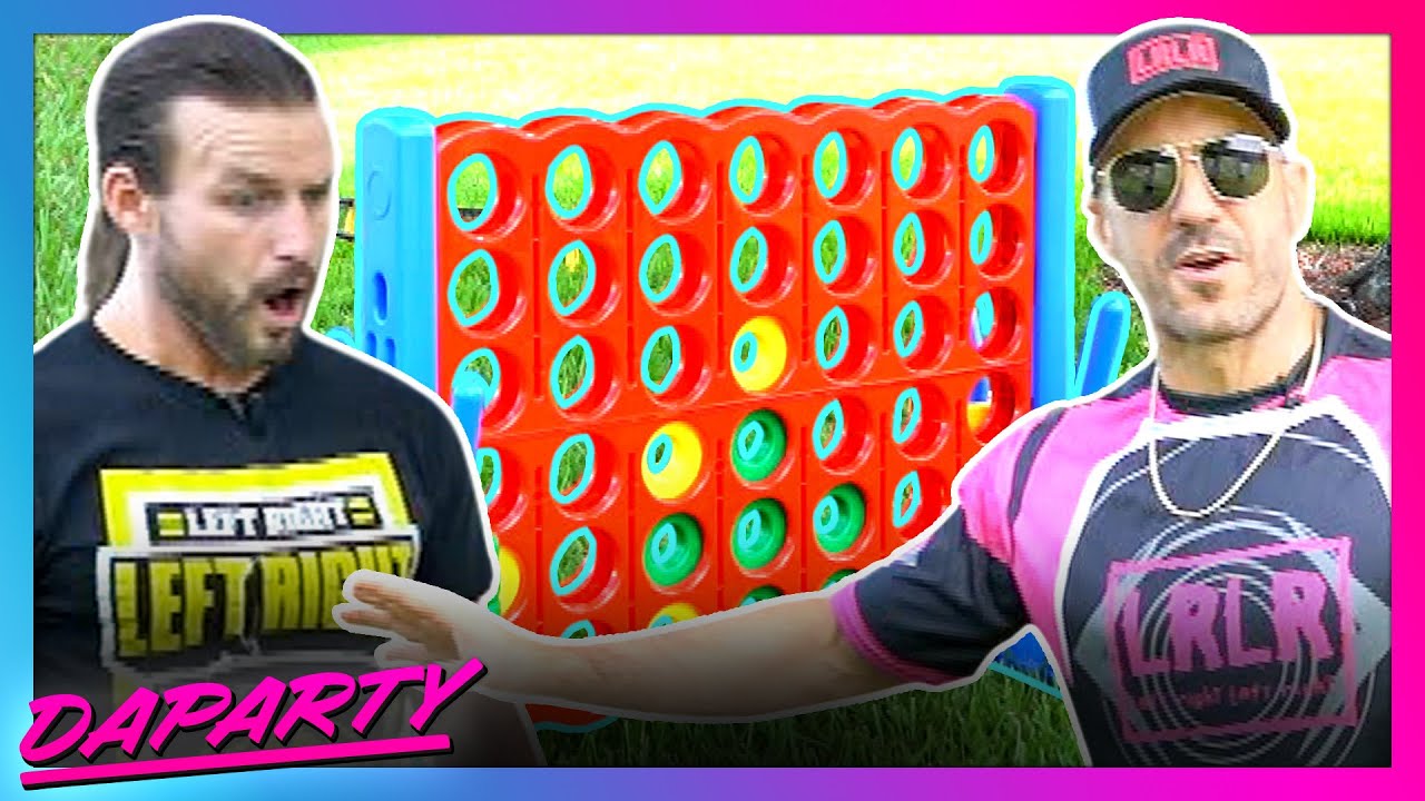DaParty Plays — GIANT Connect 4 in the park!