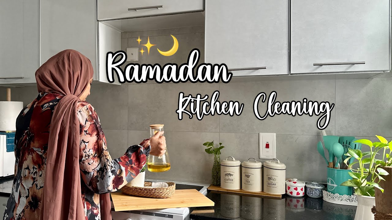 Ramadan Prep:🌙Kitchen Deep Cleaning | Daily Vlog | Qatar Vlog | Malayalam 