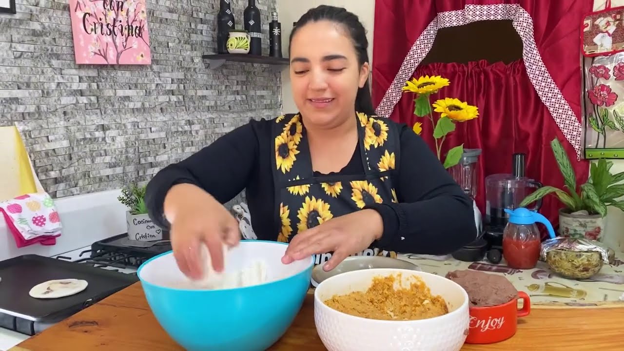 Masa de HARINA DE ARROZ para las PUPUSAS
