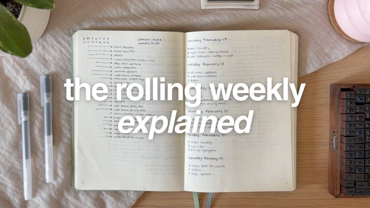 A Low-Pressure Way to Plan Your Week (That Still Gets Things Done)