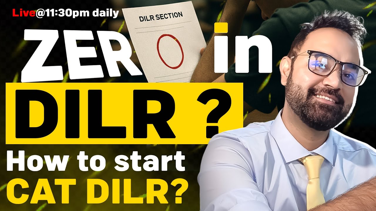CAT Data interpretations Problem ? Weak in DILR ? DILR Strategy for CAT ?