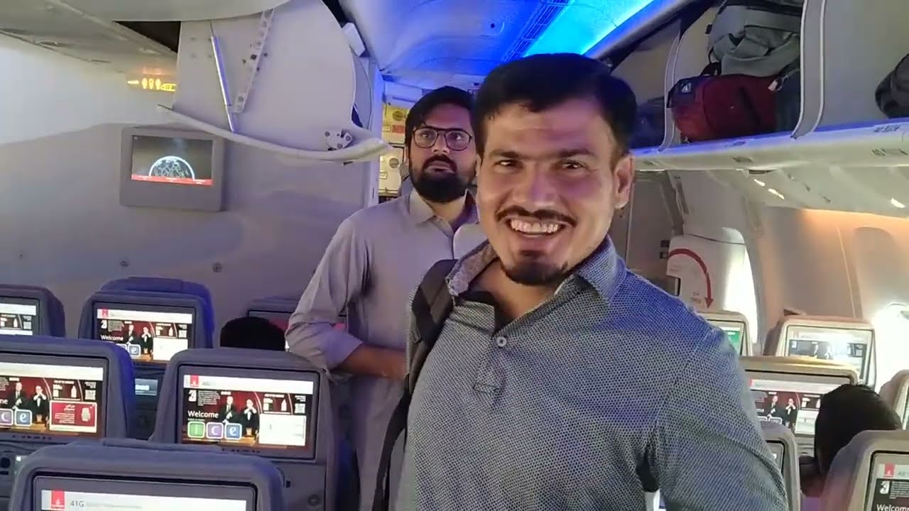 Peshawar to Dubai Flight - Aerial View from airplane - Sajid Ali