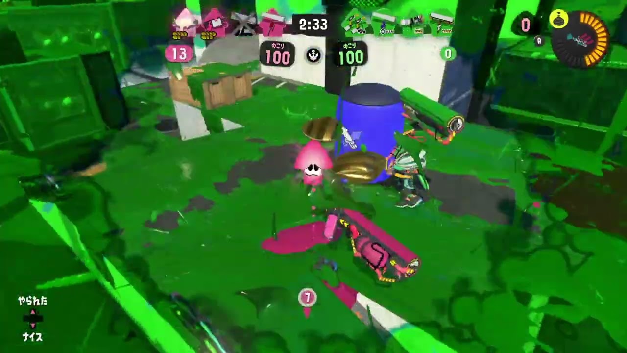 260306 スプラトゥーン3 1戦目