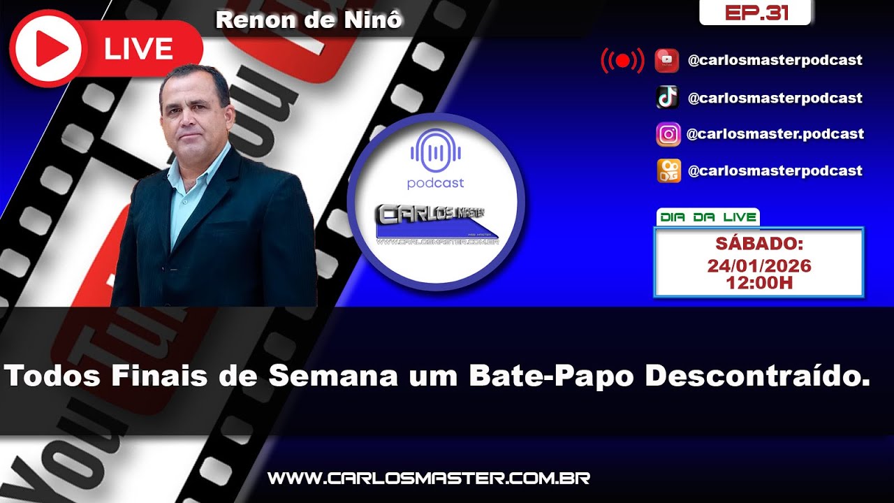 Renon de Ninô - Empresário  I Carlos Master #Ep31