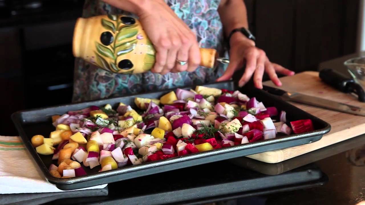 Roasted Root Vegetables HD