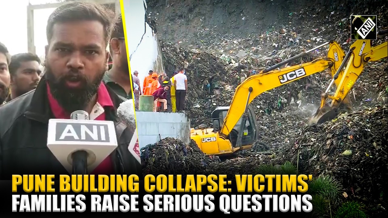 Pune Building Collapse: Families Question Rescue OP as Search for Trapped Victims Continues