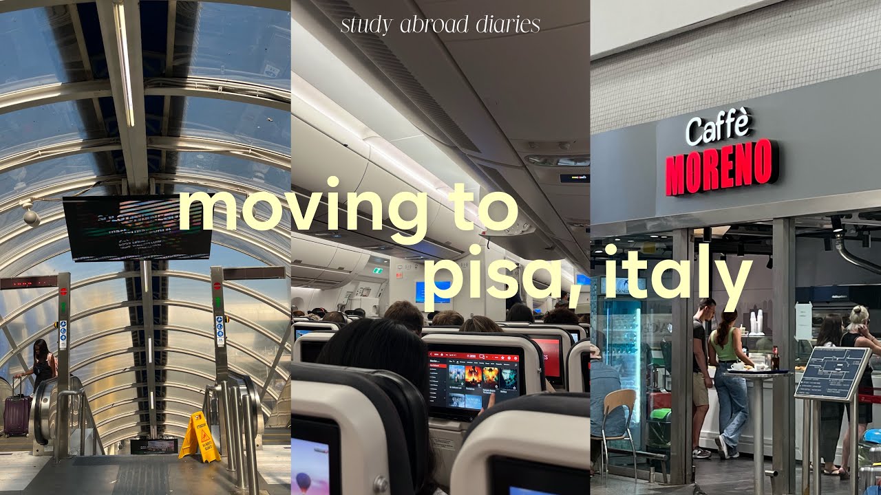 study abroad diaries 🧳 moving to pisa, italy