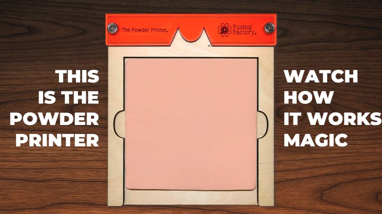 Powder Printer Intro - Fused Glass Magic