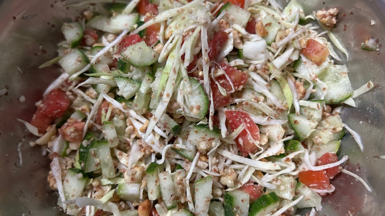 Badam salad 🥗 semase// Healthy food 😋 