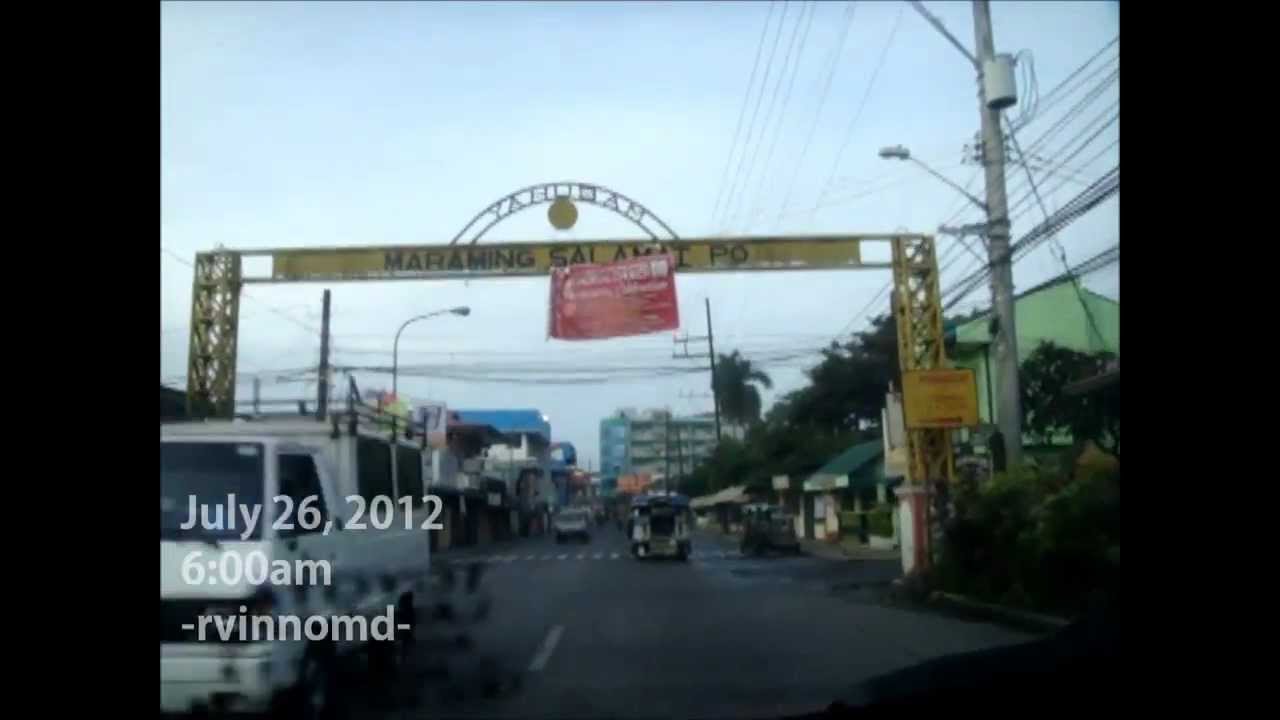 LUCENA CITY - Driving to St. Jude Parish, passing along Gulang-Gulang, Quezon Avenue, Cotta