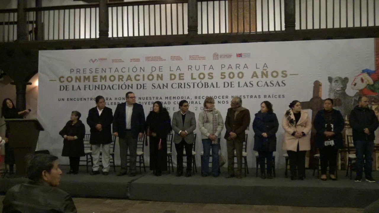 Ruta para la conmemoración de los 500 años de la fundación SCLC